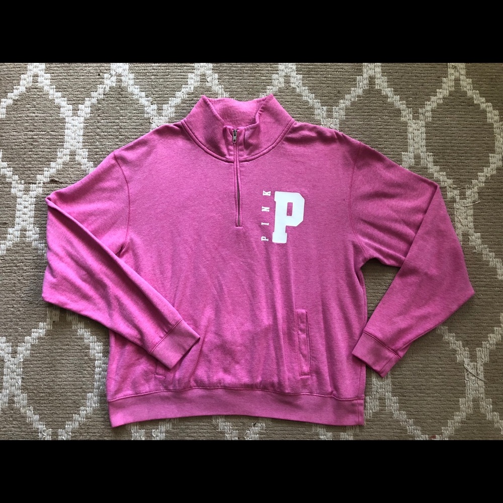 Victoria’s Secret PINK 1/4 zip fleece